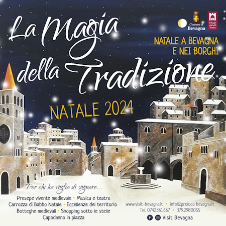  locandina Bevagna La Città del Natale - Bevagna 